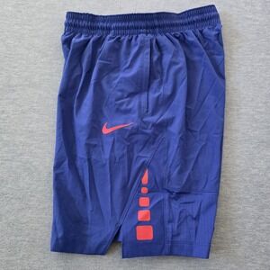 Nike Men Athletic Shorts Size Large Blue Red Basketball Training Gym 831368 512